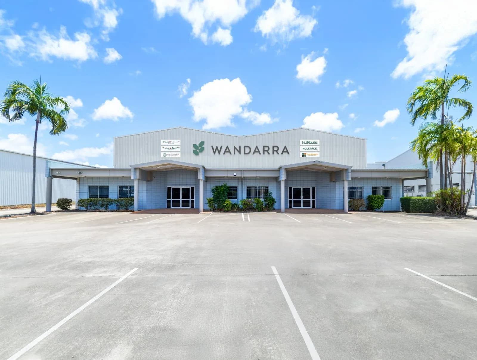 Wandarra HQ building exterior in Townsville